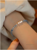 Mirian Aquamarine Pearl Bracelet [LYIN8UFT]