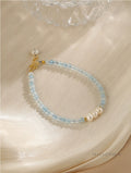 Mirian Aquamarine Pearl Bracelet [W8R30T2U]