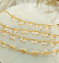 Miroslava Freshwater Pearl Tassel Necklace [D128025P]