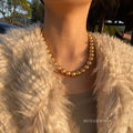 Najma Pearl Necklace & Earring Set [1H1CYJP8]