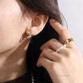 Natalya Zircon Hoop Earrings [BNNZ5KQV]