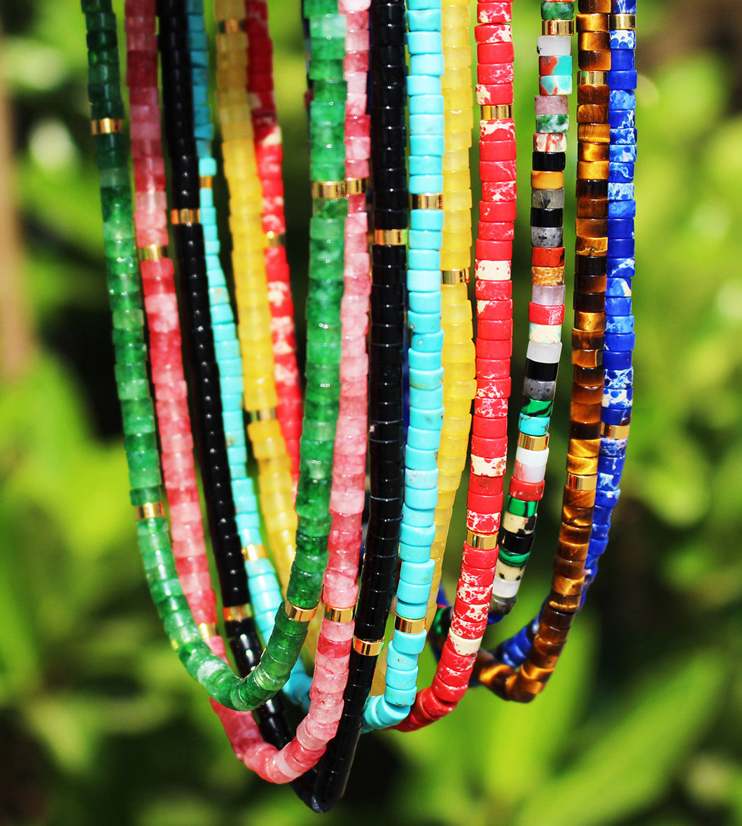 Nubia Stone Beaded Necklace [CZWQ6EL0]