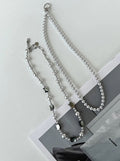 Perl Zircon Pearl Necklace [28TZJD3A]