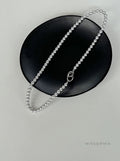 Perl Zircon Pearl Necklace [H9ZFY81N]