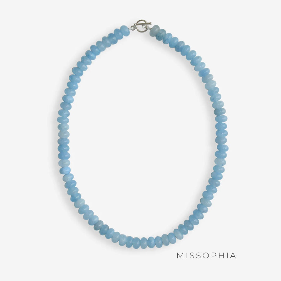 Pessy Colorful Natural Stone Necklace [XGLRLFWX]
