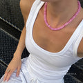 Pessy Colorful Natural Stone Necklace [YPQFV1TZ]