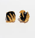Phoenyx Retro Wheat Stud Earrings [B4AOZI25]