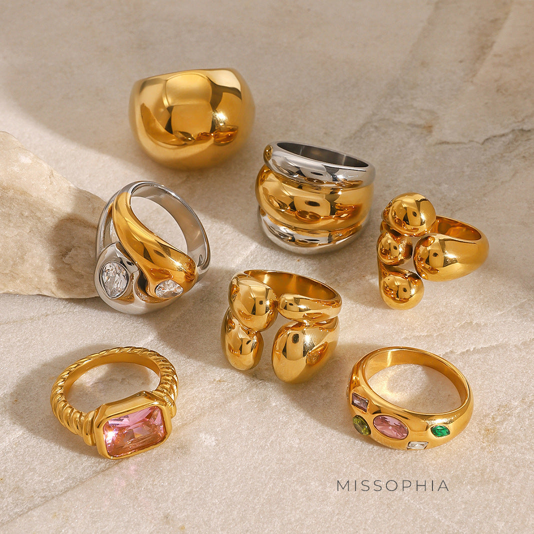 Ryan Statement Zircon Ring [3NKAVQ4L]