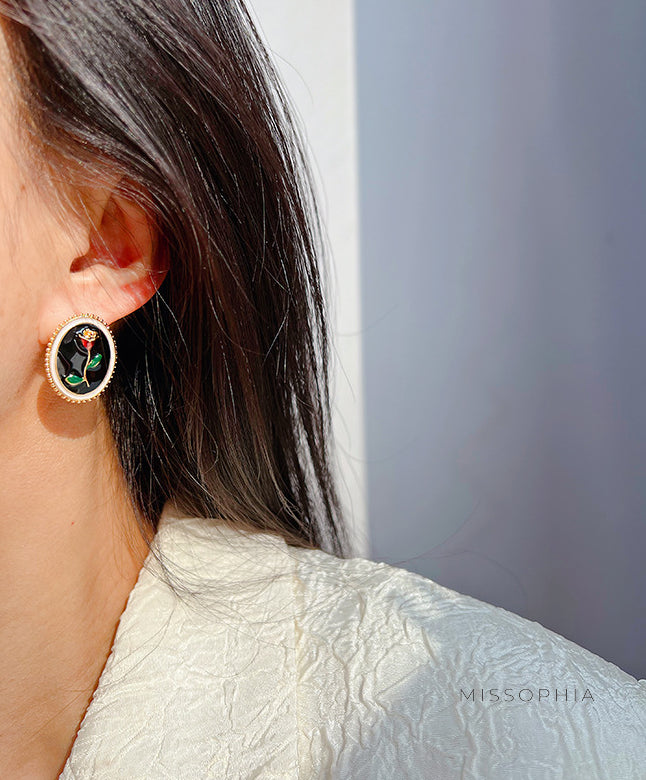 Ryleigh French Rose Earrings [LPB5BIT2]