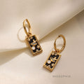 Sama Enamel Tarot Drop Earrings [JFT32F9K]