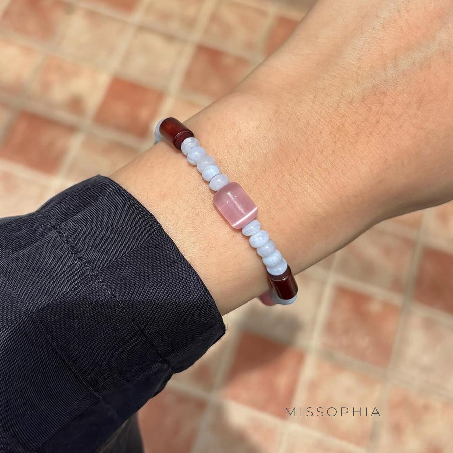 Sinai Colorful Beaded Necklace Bracelet [OEFMBVLN]