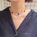 Sinai Colorful Beaded Necklace Bracelet [OY5RG1RG]