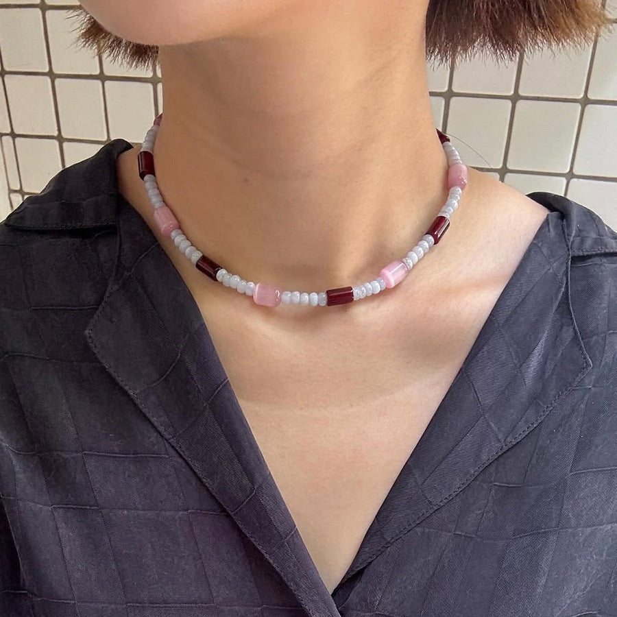 Sinai Colorful Beaded Necklace Bracelet [9NVIJHIP]