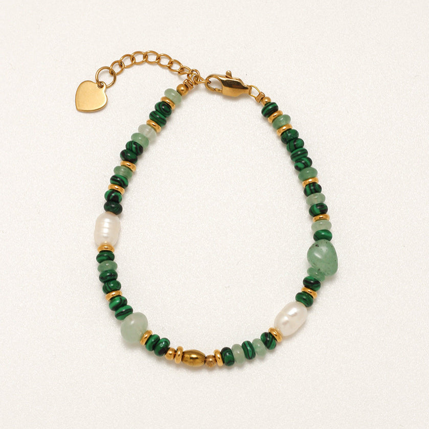 Taelynn Dainty Pearl Stone Bracelet [LN6Q749W]