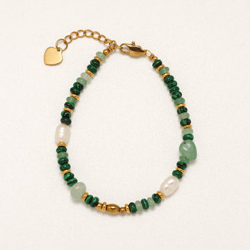 Taelynn Dainty Pearl Stone Bracelet [LN6Q749W]