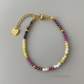 Thais Delicate Beaded Charm Bracelet [9ZC6F46O]