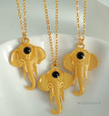 Tristyn Lucky Elephant Necklace [ISUA38ER]