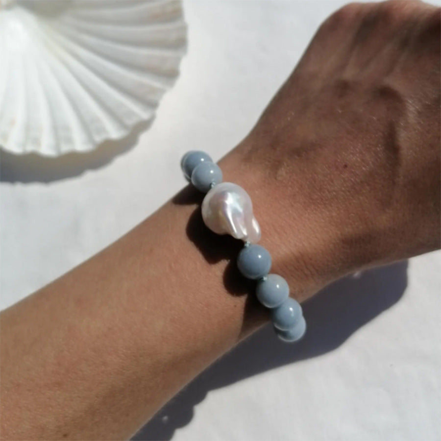 Vanesa Blue Pearl Bracelet [TYM55KB0]