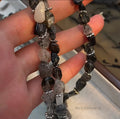 Varnika Irregular Black Quartz Necklace [N0PNK3FQ]