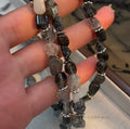 Varnika Irregular Black Quartz Necklace [UHMYM8IH]