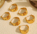 Waverly Colorful Star Hoop Earrings [35332HN0]