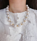 Wesley Textured Pearl Necklace Set [KUHUCG3Z]