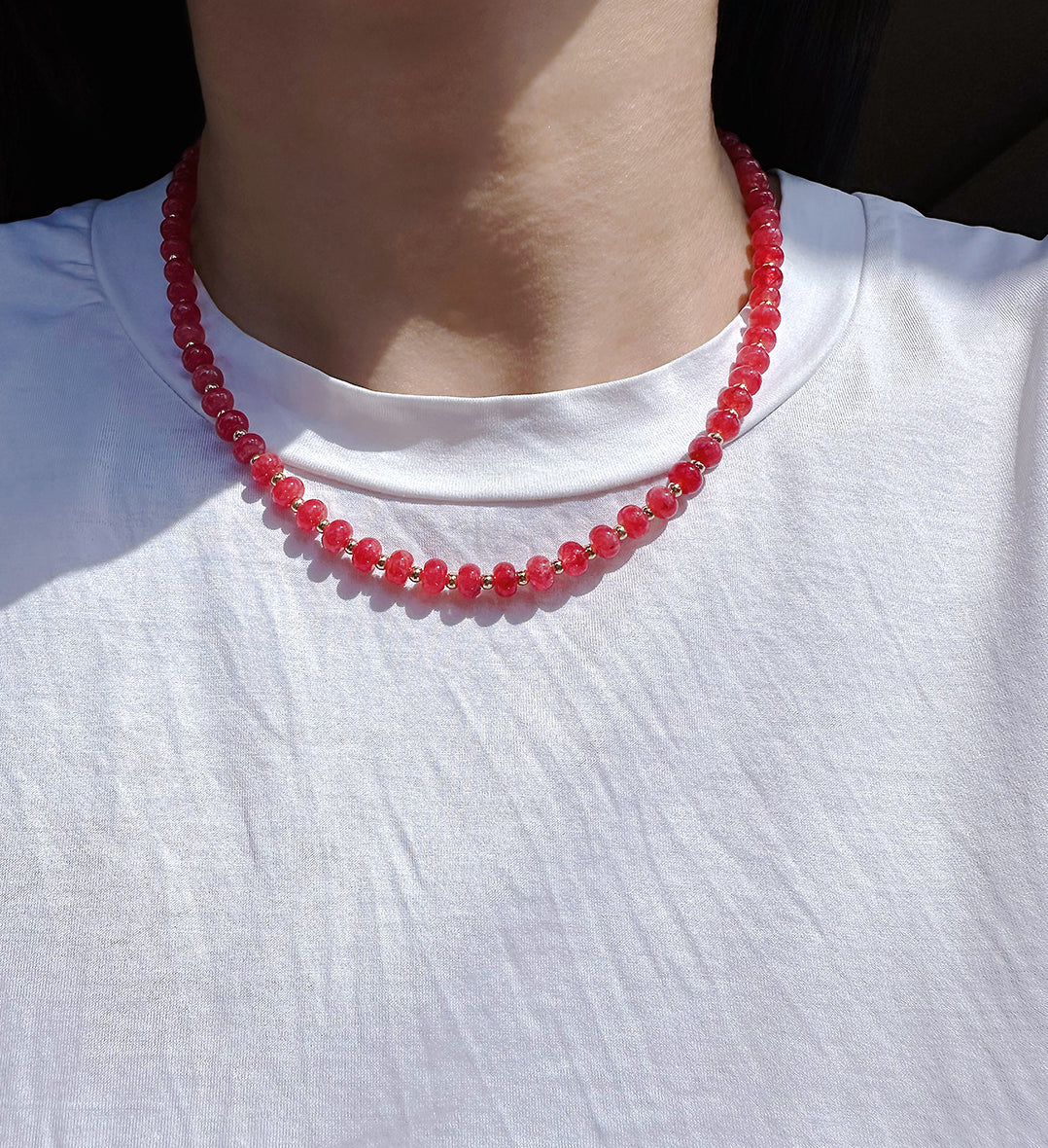 Winnifred Irregular Stone Necklace [XFAGV481]