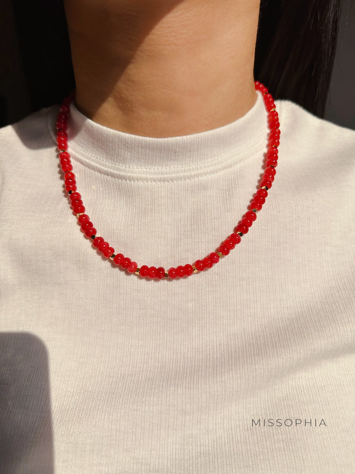 Winnifred Irregular Stone Necklace [2MI5E9GB]