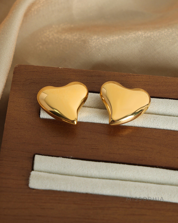 Ziah Chunky Oval Hoops [SLQ8X0FQ]