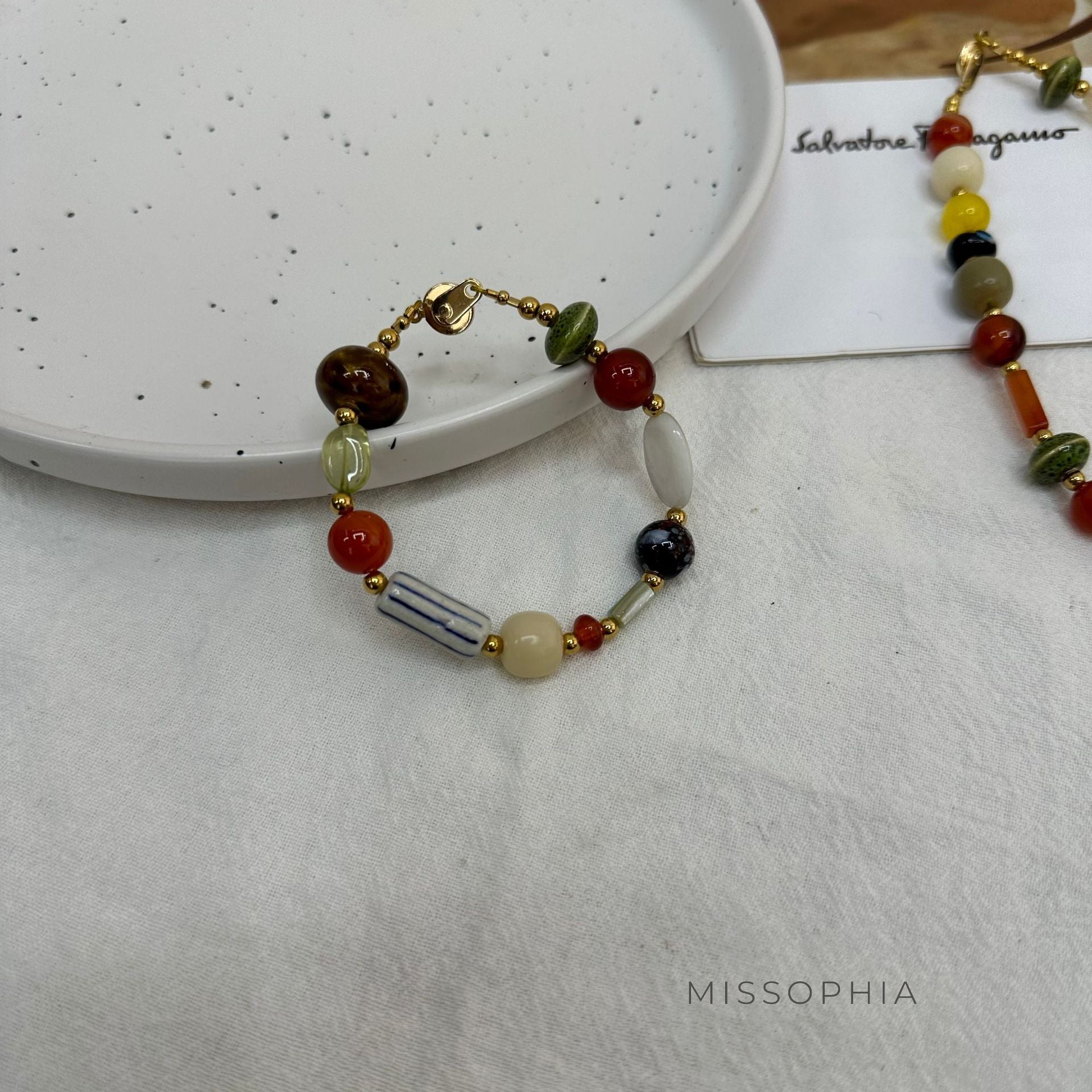 Zooey Natural Shell Jewelry Set [X91V9570]